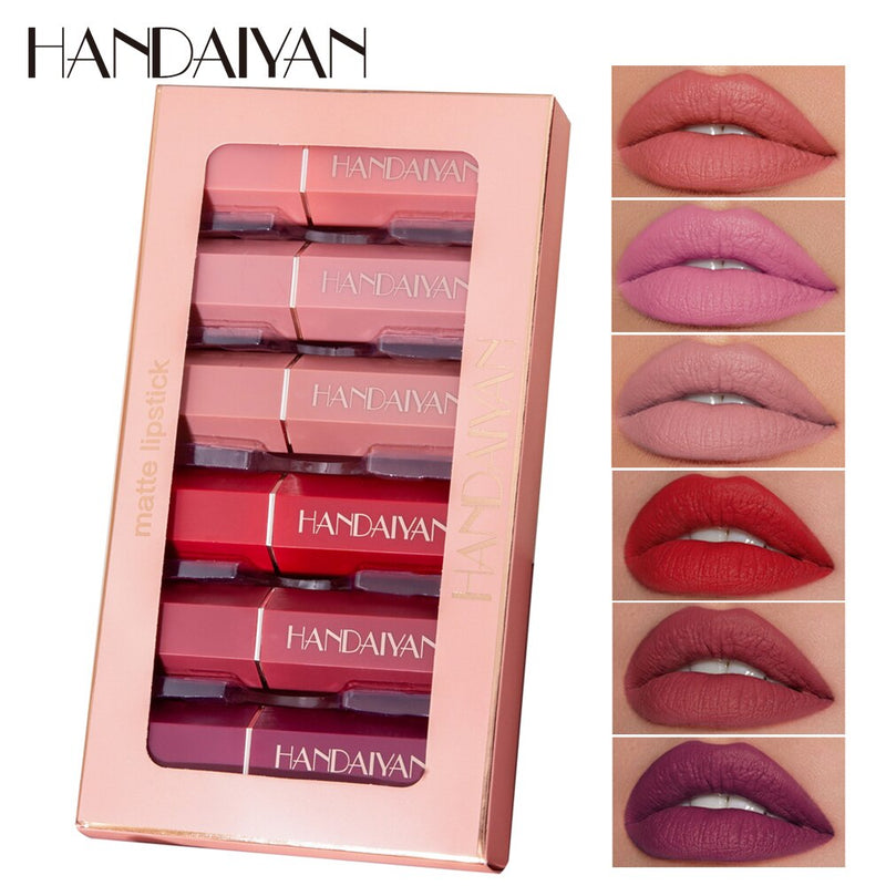 HANDAIYAN Cream Matte Lip Stick Set  handaiyan   