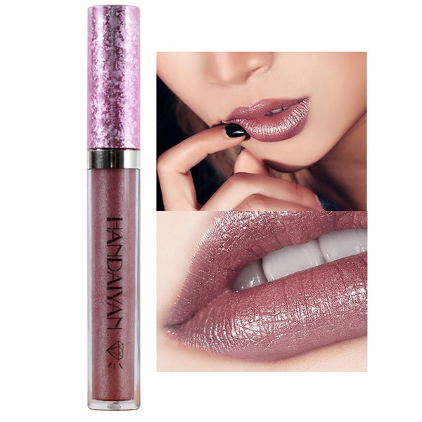 HANDAIYAN Waterproof Metallic Liquid Lipstick  handaiyan 06  