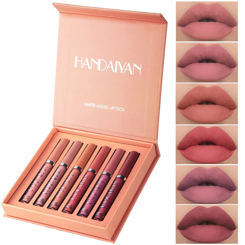 HANDAIYAN Matte Lip Gloss Kit  handaiyan Set B  