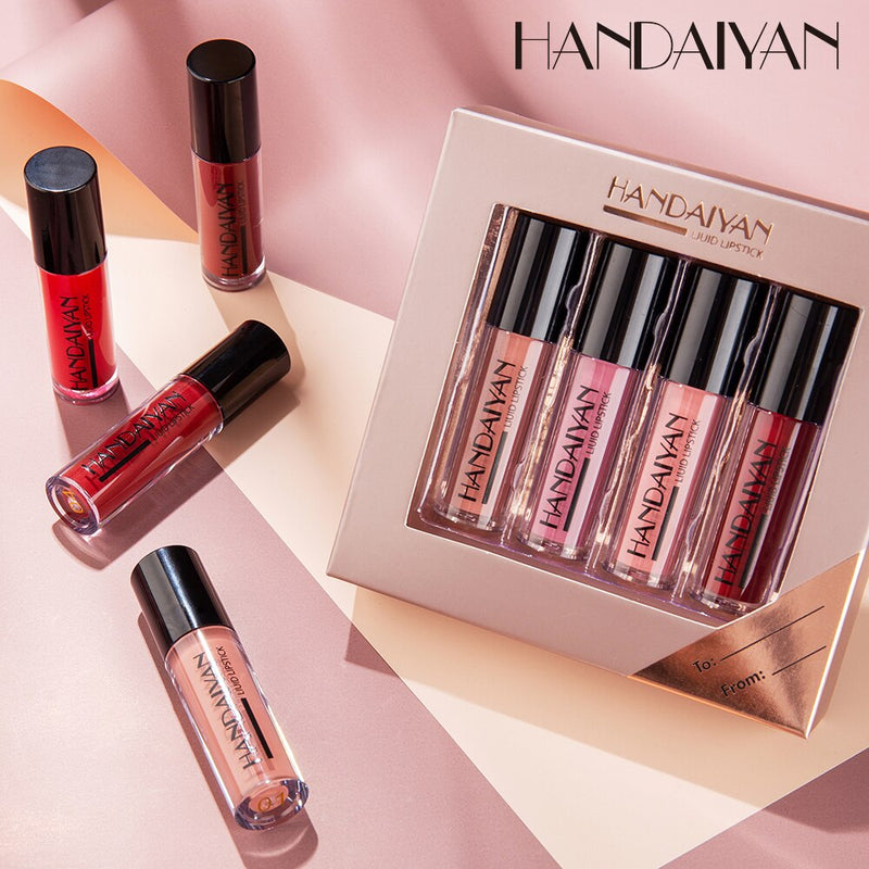 HANDAIYAN Matt Lip Gloss Set  handaiyan   