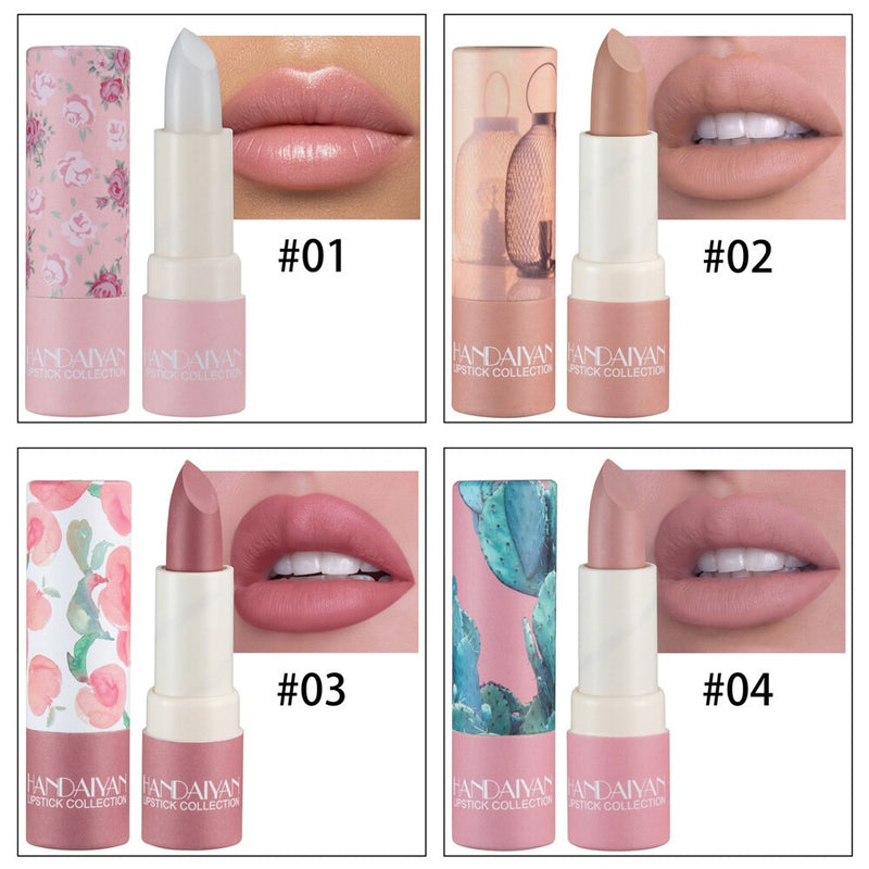 HANDAIYAN Floral Print Soft Velvet Lipstick  handaiyan   