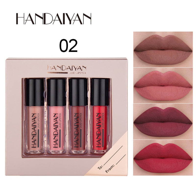 HANDAIYAN Matt Lip Gloss Set  handaiyan 02 Matte  