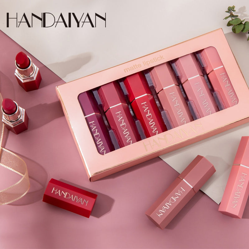 HANDAIYAN Cream Matte Lip Stick Set  handaiyan   