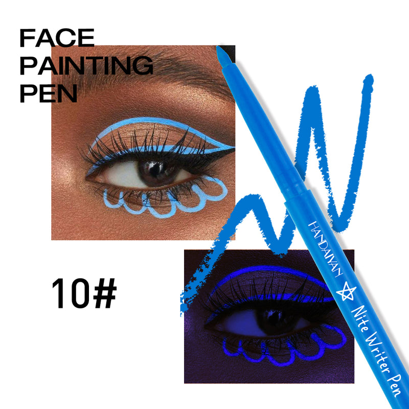 HANDAIYAN UV Glow Eyeliner Set  handaiyan 10#  