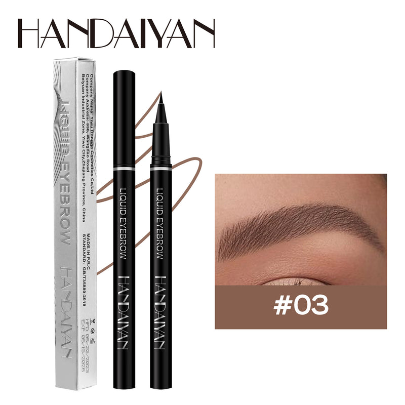 HANDAIYAN 5 Colors Liquid Eyebrow Pen  handaiyan 03#  