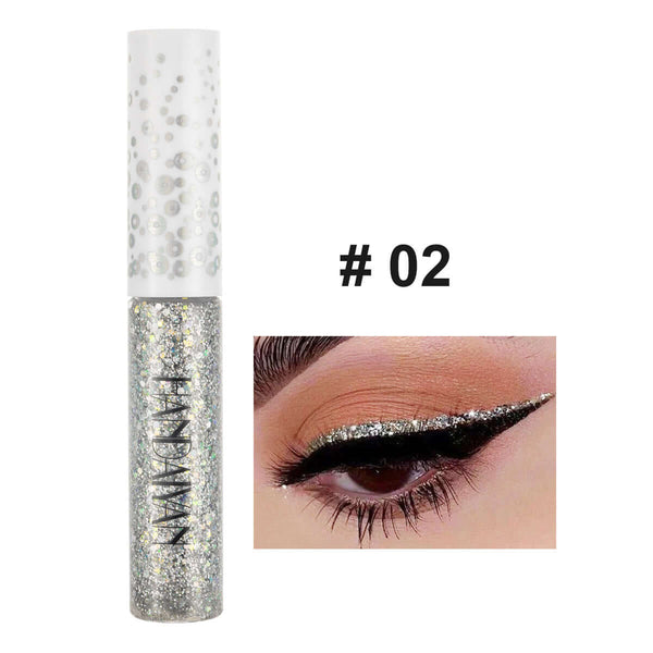 HANDAIYAN 12 Colors Sequin Eyeliner  handaiyan 2#  