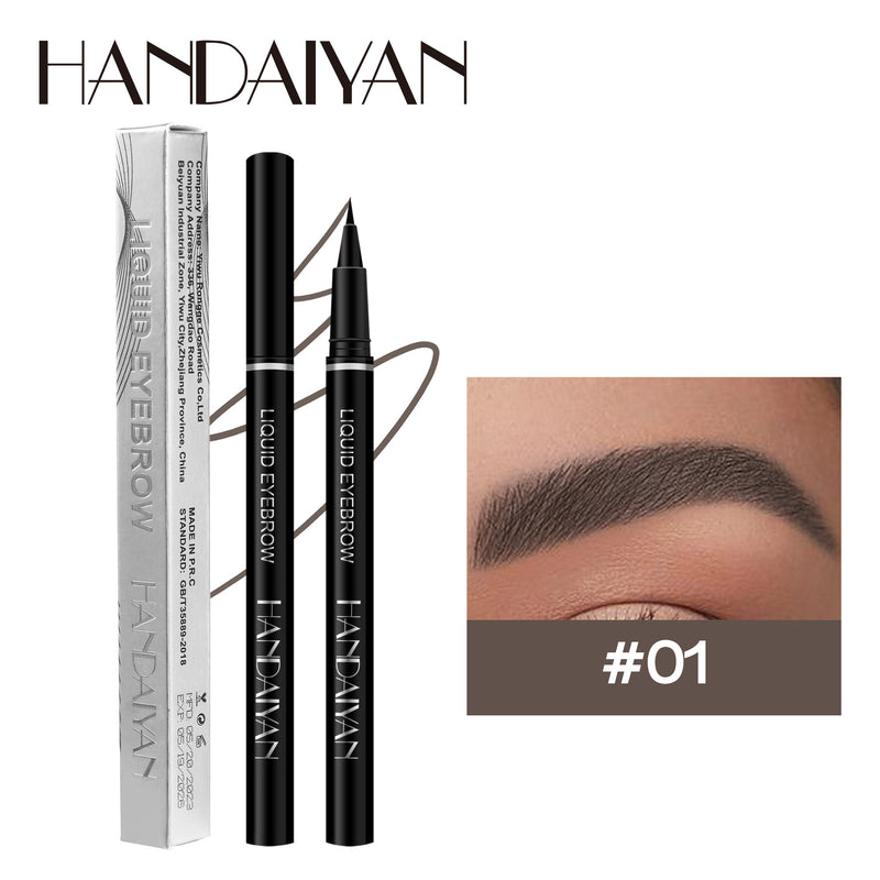 HANDAIYAN 5 Colors Liquid Eyebrow Pen  handaiyan 01#  