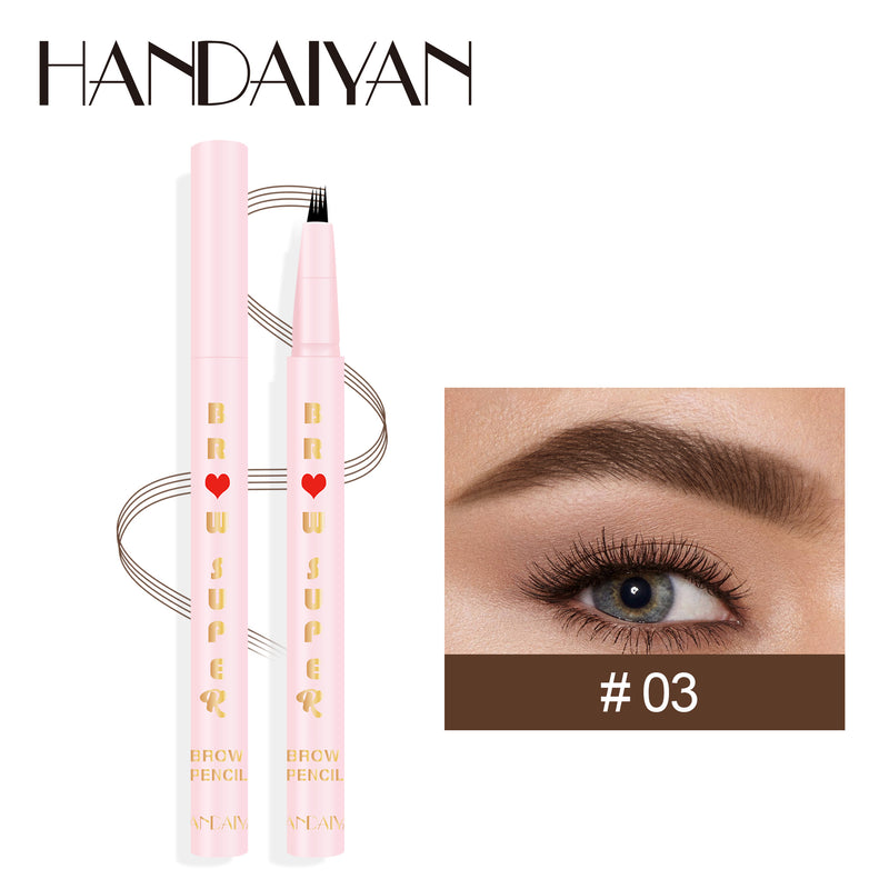 HANDAIYAN Four Fork Liquid Eyebrow Pencil  handaiyan   